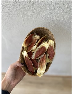 Oreja de conejo con pato