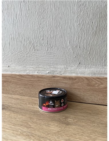 Volcán atún y pollo con gambas 170gr