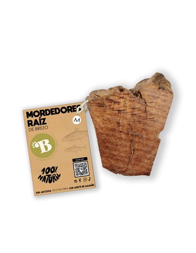 BI MORDISCOS raíz de brezo talla S