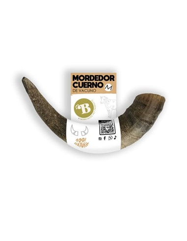 BI MORDISCOS cuerno de vacuno talla L