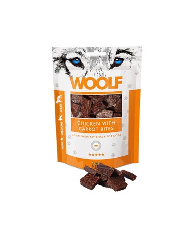 Woolf bocaditos de pollo y zanahoria 100gr