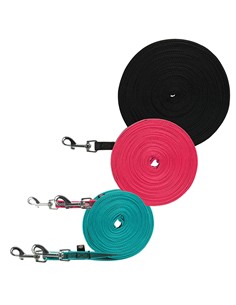 Trixie correa rastreo engomada negra 5m