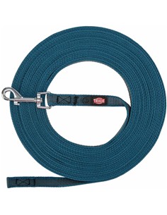 Trixie correa rastreo engomada azul 5m