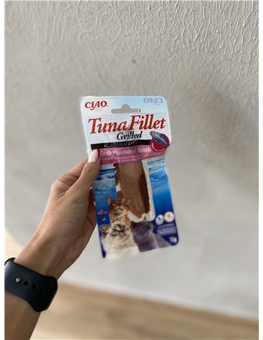 Churu filete atún y cangrejo 15gr