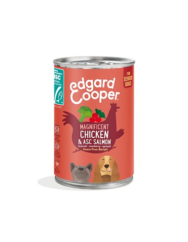 Edgar cooper pollo y salmón 400gr