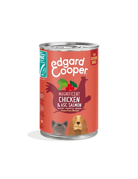 Edgar cooper pollo y salmón 400gr