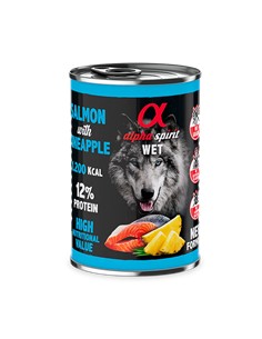 Alpha spirit salmón y piña 400gr