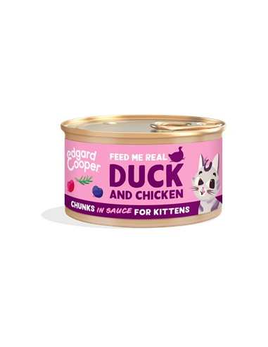Edgar & cooper chunk pato y pollo 85gr