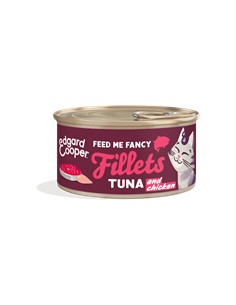 Edgar & cooper filetes atún y pollo 70gr