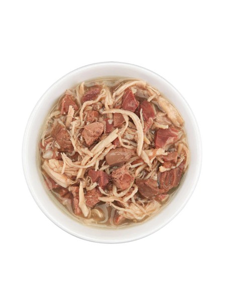 Schezir dark filetes de pollo + ternera 80gr