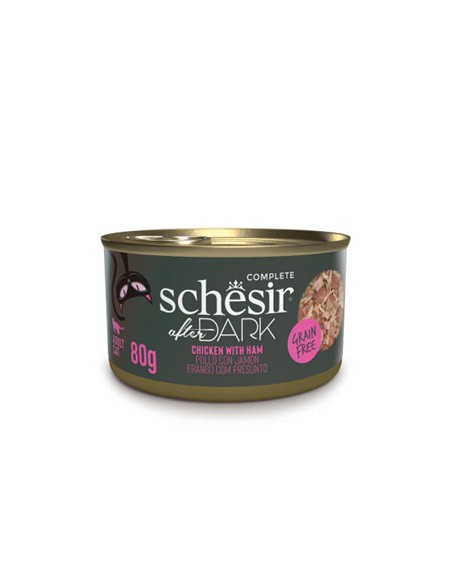 Schezir dark filetes de pollo + jamón 80gr