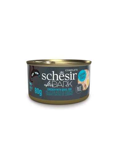 Schezir dark paté pollo + huevo 80gr