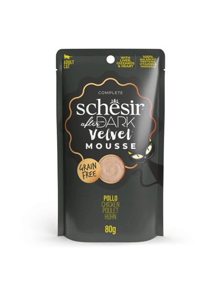 Schezir dark mousse pollo 80gr