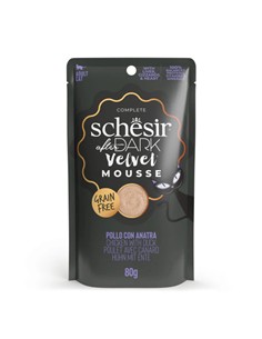 Schezir dark mousse pollo + pato 80gr