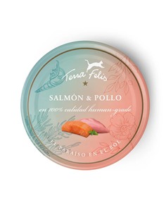 Terra felis salmón y pollo 80gr