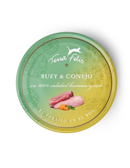 Terra felis buey y conejo 80gr