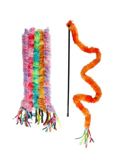 Caña de pescar con pelito 100cm