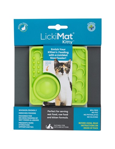 Lickimat kitty verde