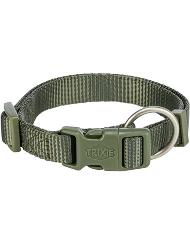 Trixie collar oliva verde 10mm