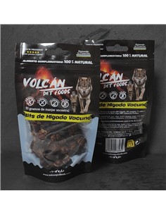 Volcán bits hígado de vaca 50gr