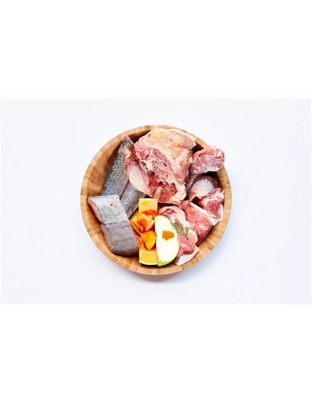 Squeaky menú pato + merluza 6kg