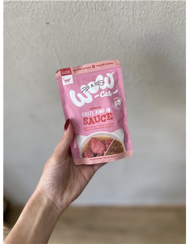 WOW vacuno en salsa 85gr