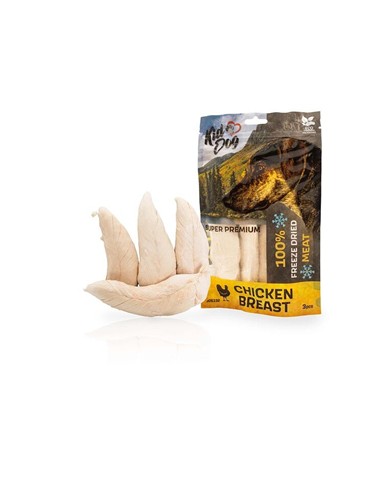 Pechugas de pollo liofilizadas 3uds