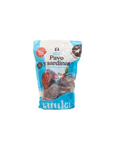 Natuka medallones pavo y sardinas 900gr + 100gr