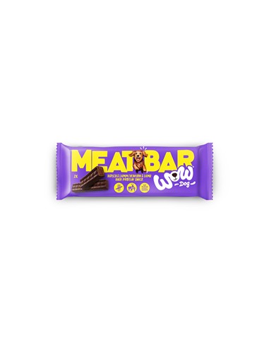WOW meat bar venado y cordero 40gr