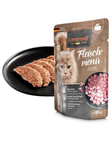 Leonardo menú de carne 85gr
