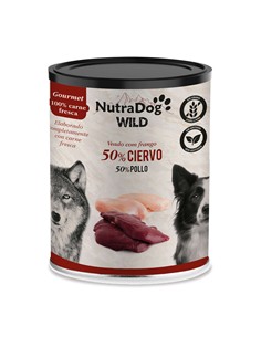 Nutradog ciervo y pollo 400gr