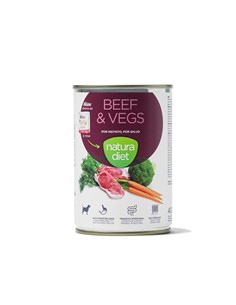 NATURA DIET BEEF & VEGS 400gr