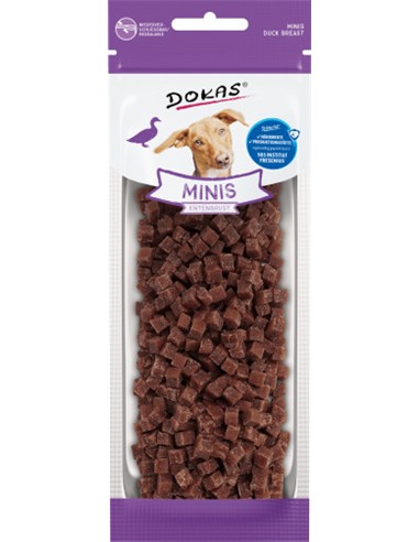 204296  Dokas mini cubos de pato 70gr