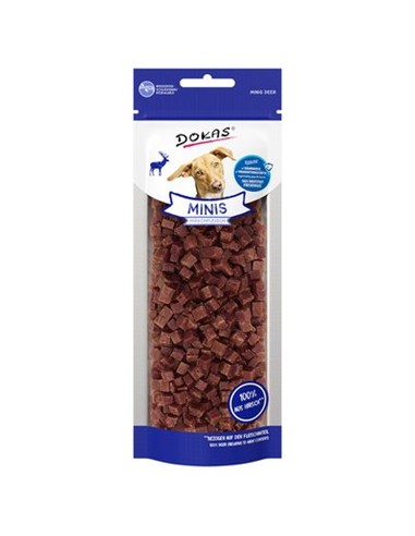 Dokas mini cubos de ciervo 70gr
