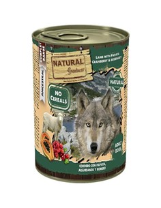 Cordero papaya y arándanos 400gr