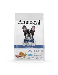 AMANOVA SENSITIVE CORDERO & CALABAZA 10kg