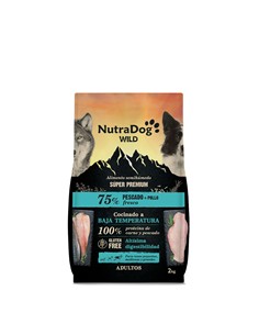 NUTRADOG WILD PESCADO Y POLLO 2kg