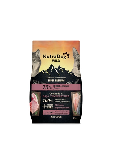 NUTRADOG WILD CERDO Y PESCADO 2kg