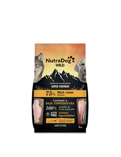 NUTRADOG WILD POLLO Y PESCADO 2kg