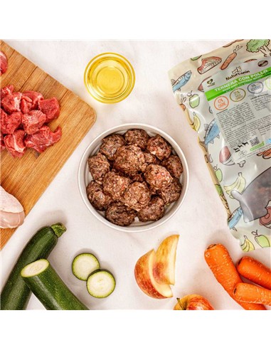 Naturcanin albóndigas ternera pollo 900gr
