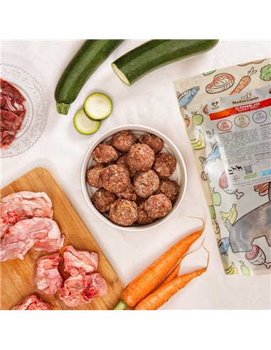 Naturcanin albóndigas conejo 900gr
