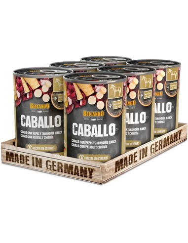 BELCANDO CABALLO, PATATAS Y CHIRIVÍA 400gr
