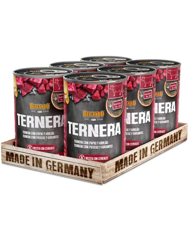 Belcando ternera con patatas y guisantes 800gr