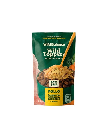 WILD BALANCE TOPPING POLLO 85gr