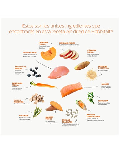 HOBBITALF SUPERFOOD SALMÓN Y PAVO 1.5kg