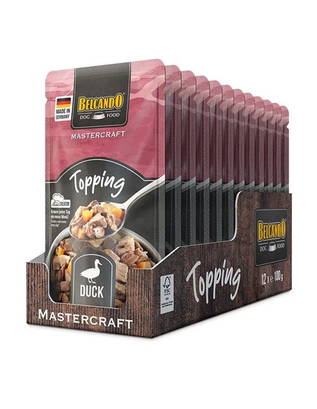 Belcando mastercraft topping pato 100gr
