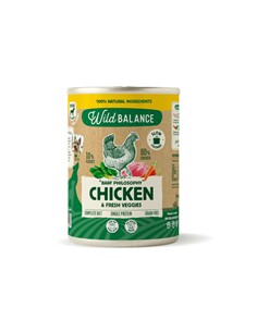 Wild Balance menú cocinado de pollo 400gr