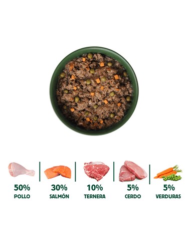 Lata guiso del pescador salmón y cerdo 400gr