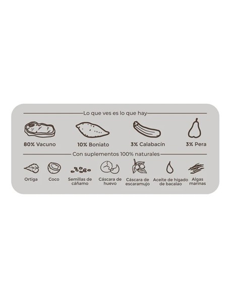 MENÚ COCINADO Maravilla de Vacuno 800gr