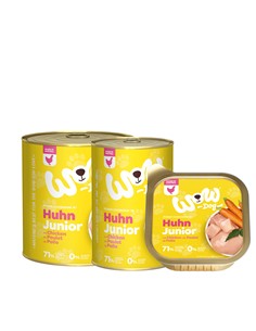 WOW pollo con zanahorias 800gr